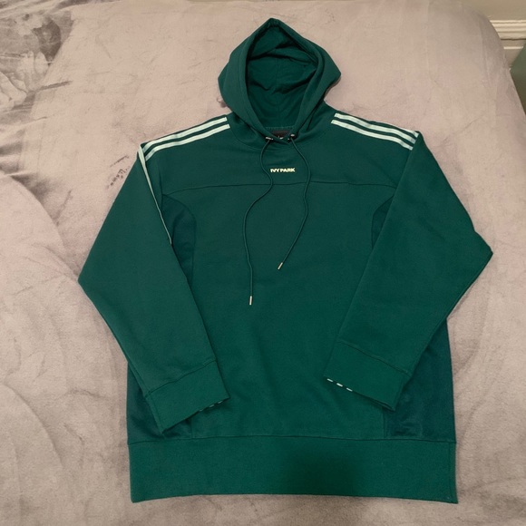 ivy park green hoodie